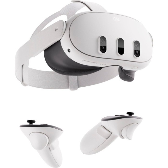 Meta Quest 3 128GB— Breakthrough Mixed Reality — Powerful Performance — Asgard’s Wrath 2 Bundle